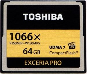 Toshiba are cele mai rapide card-uri CF