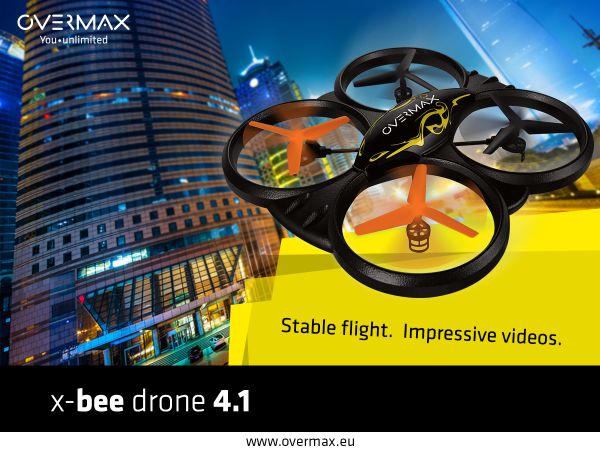 Overmax prezinta tableta Qualcore 9010 si Drona X-Bee 4.1
