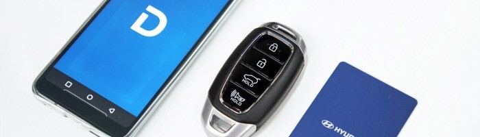 Hyundai a prezentat sistemul Digital Key prin care poti intra in masina cu telefonul