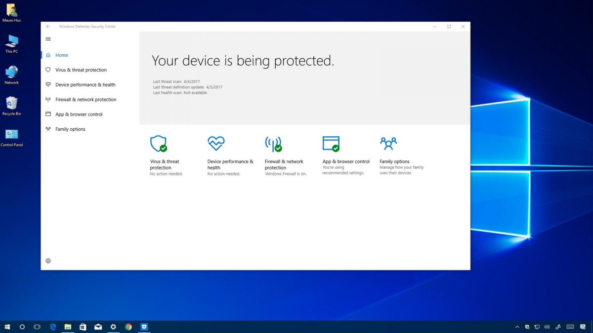 Windows Defender este cel mai bun antivirus