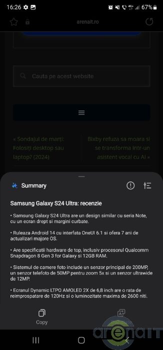 Samsung Galaxy AI: urmatorul pas in evolutia telefoanelor inteligente