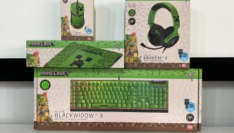 CONCURS Razer Minecraft Edition – tastatură, mouse, căști și mousepad