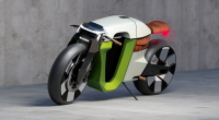 Škoda revine pe două roți cu un concept retro-futurist