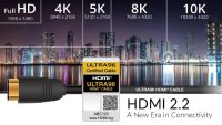 Standardul HDMI 2.2 a fost finalizat. Aduce lățime de bandă de până la 96 Gbps și rezoluții de până la 16K la 60 Hz