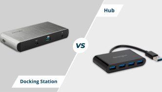 Tot ce trebuie să știți despre: diferența dintre un USB hub și un docking station