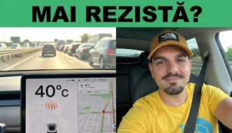 Panică în ambuteiaj la 42 de grade? Cât consumă o electrică dacă stai ore în șir cu clima pornită