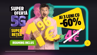 Ofertă de vară IMBATABILĂ de la YOXO (Orange) – 10 lei/lună